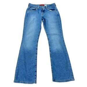 Vintage Levis 515 Jeans Women 4 Boot Cut Mid Rise Med Wash Y2K 2000s Faded *